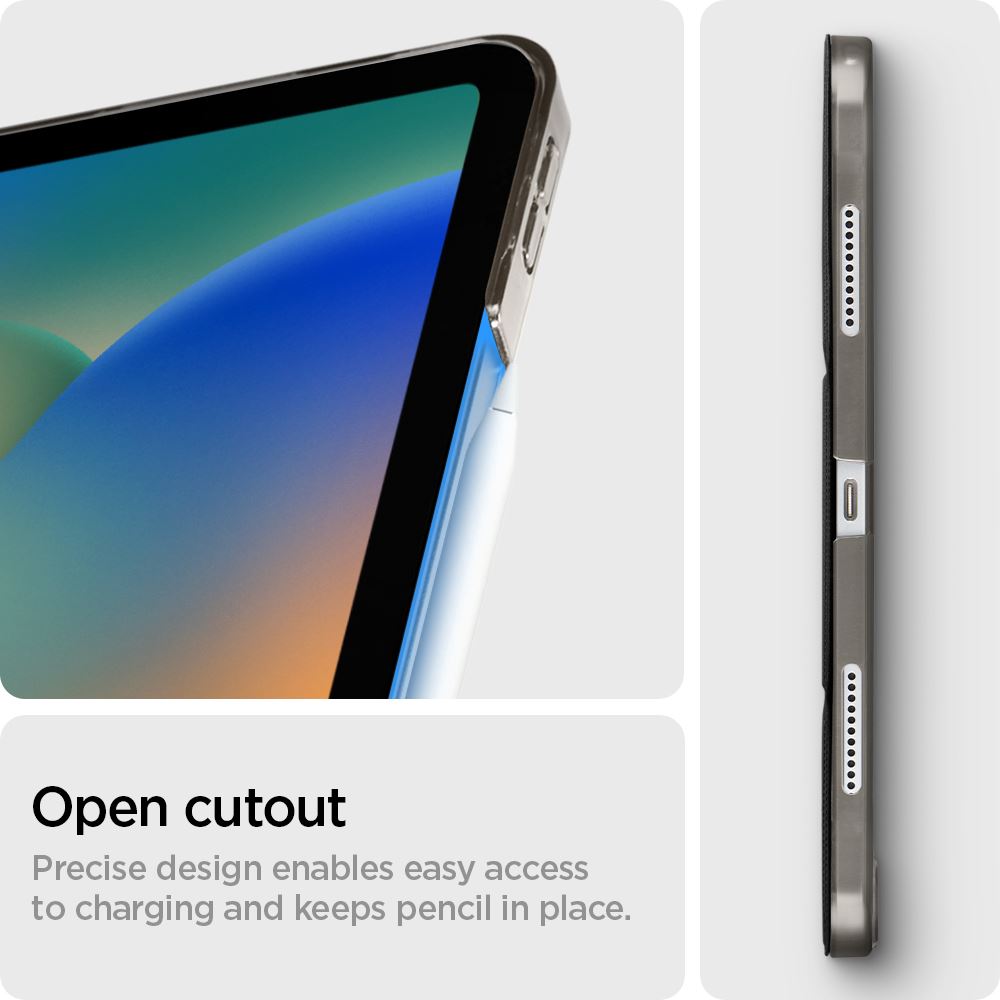 Spigen Liquid Air Folio, black - iPad Pro 11" (2022/2021) (8)