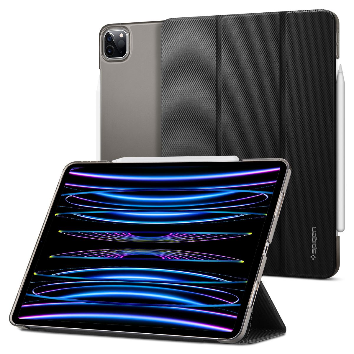 Spigen Liquid Air Folio, black - iPad Pro 11 (2022/2021)