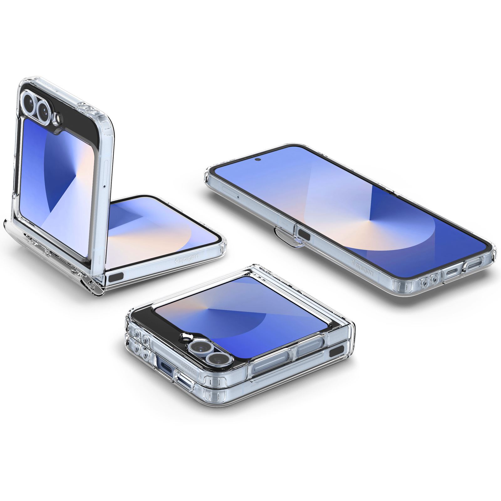 Spigen Ultra Hybrid Pro MagSafe, clear white - Samsung Galaxy Z Flip7 FE/Flip 6 (7)
