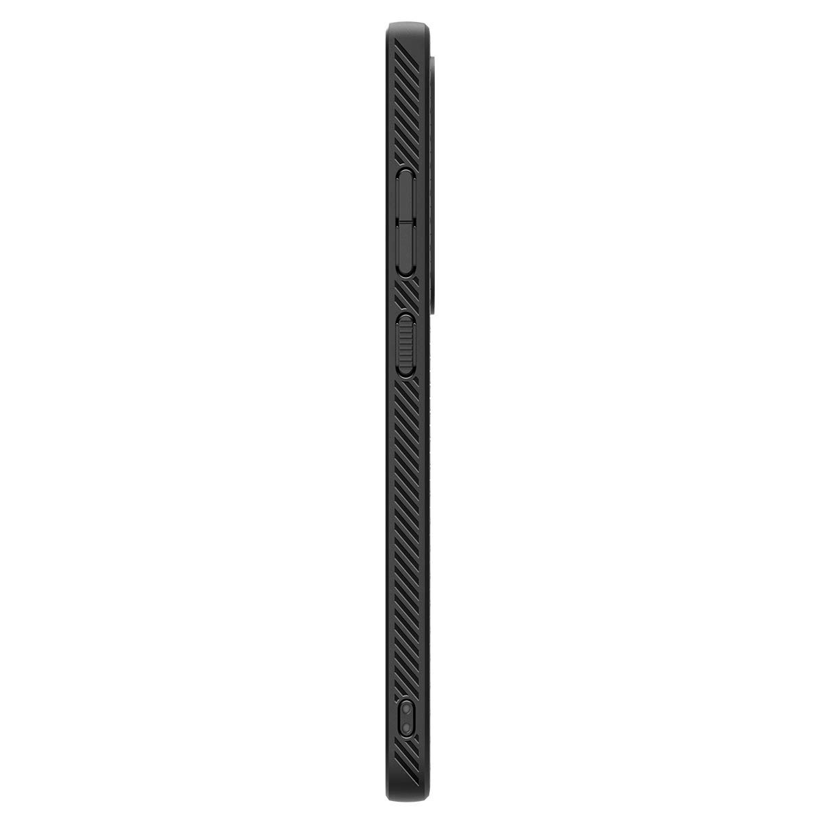 Spigen Liquid Air, matte black - Samsung Galaxy S25 Ultra (5)