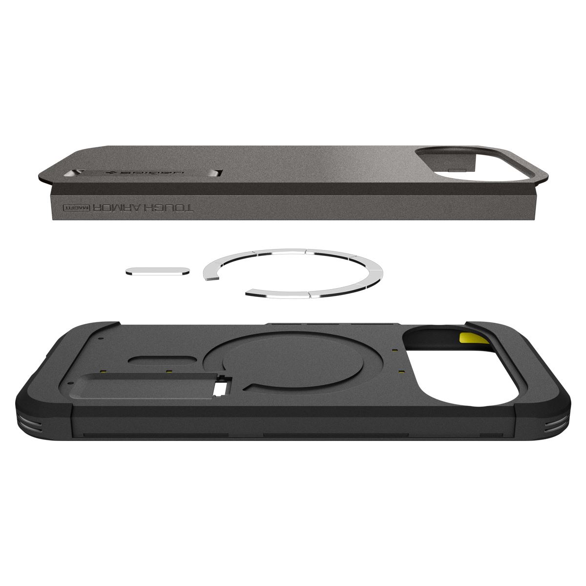 Spigen Tough Armor MagSafe, gunmetal - Google Pixel 11 (9)