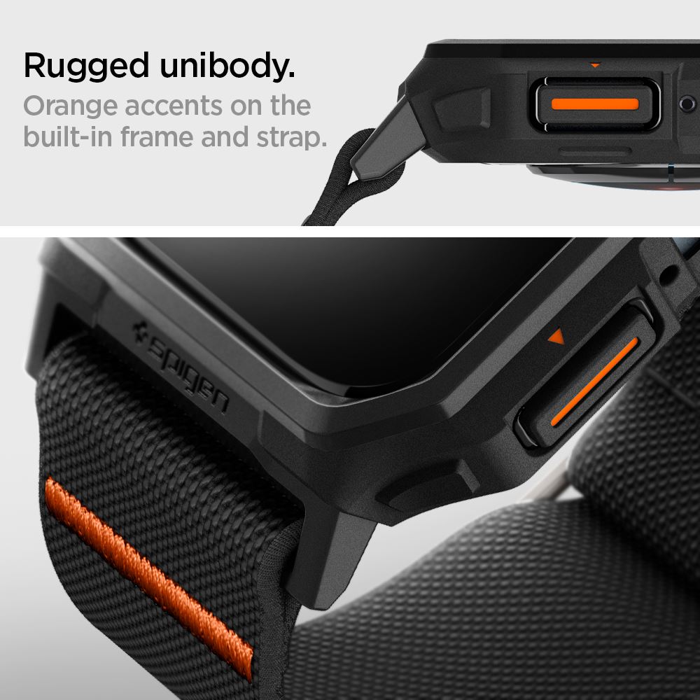 Spigen Lite Fit Pro, matte black - Apple Watch 45mm/44mm (12)