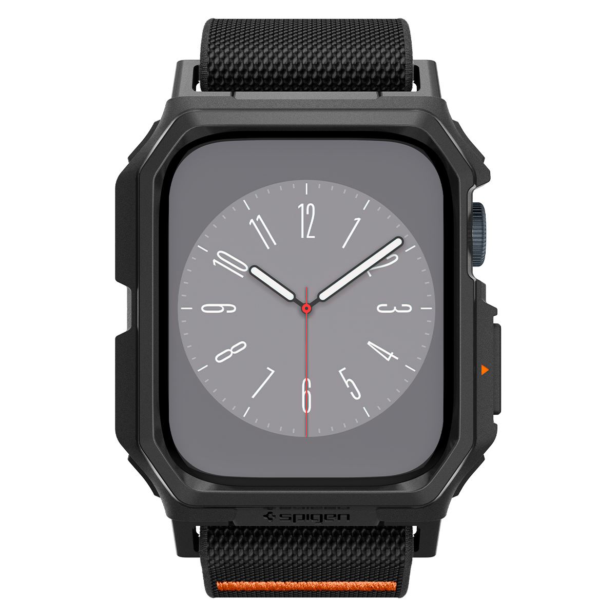 Spigen Lite Fit Pro, matte black - Apple Watch 45mm/44mm (4)