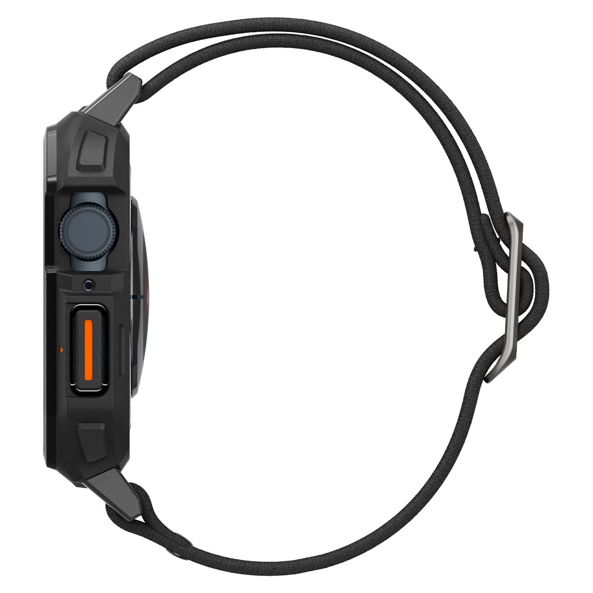 Spigen Lite Fit Pro, matte black - Apple Watch 45mm/44mm (7)