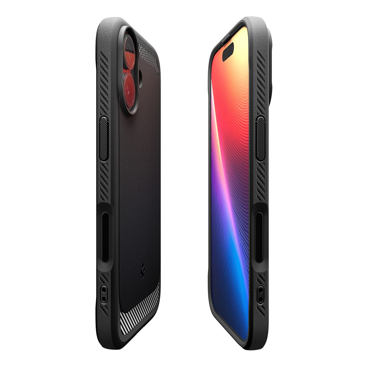 Spigen Rugged Armor MagSafe, matte black - iPhone 17 (6)