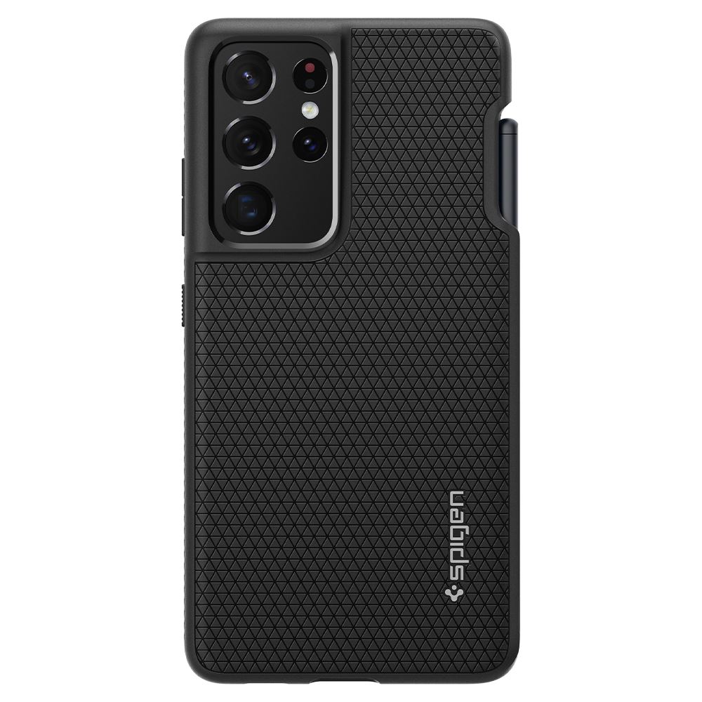 Spigen Liquid Air Pro, matte black - Samsung Galaxy S21 Ultra (2)