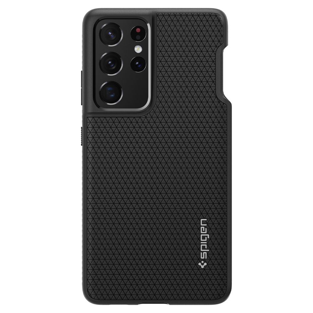Spigen Liquid Air Pro, matte black - Samsung Galaxy S21 Ultra (3)