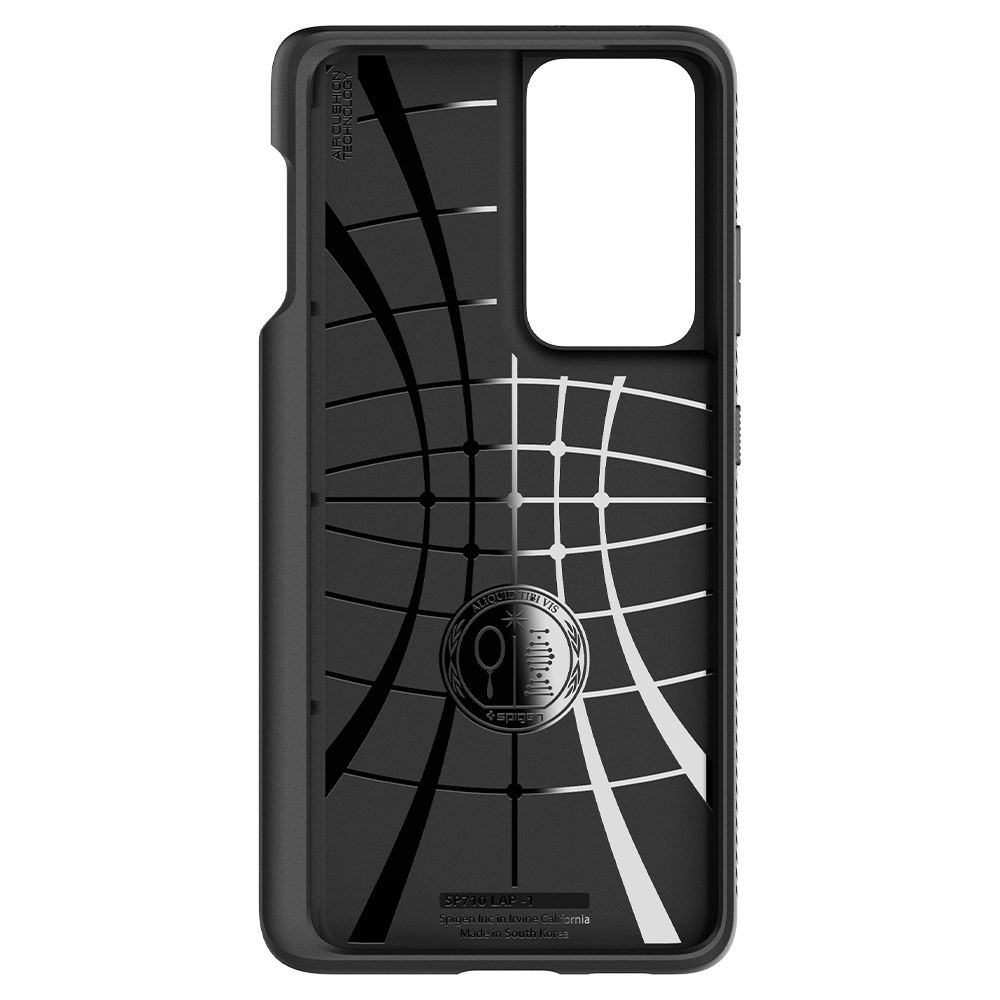 Spigen Liquid Air Pro, matte black - Samsung Galaxy S21 Ultra (4)