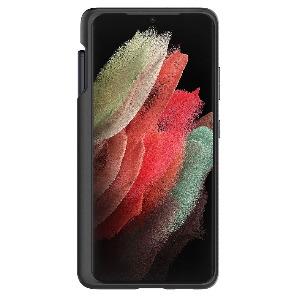 Spigen Liquid Air Pro, matte black - Samsung Galaxy S21 Ultra (5)