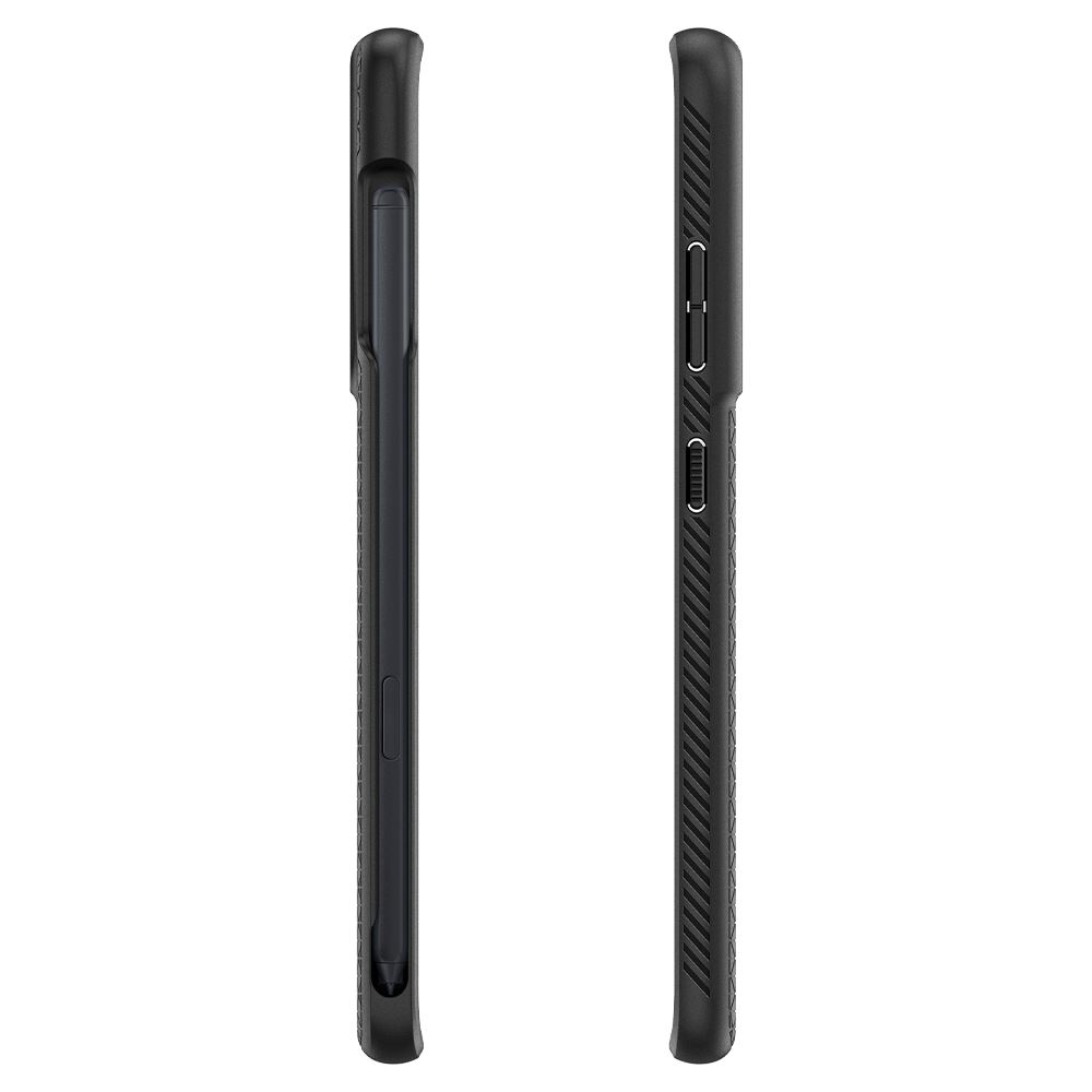 Spigen Liquid Air Pro, matte black - Samsung Galaxy S21 Ultra (6)