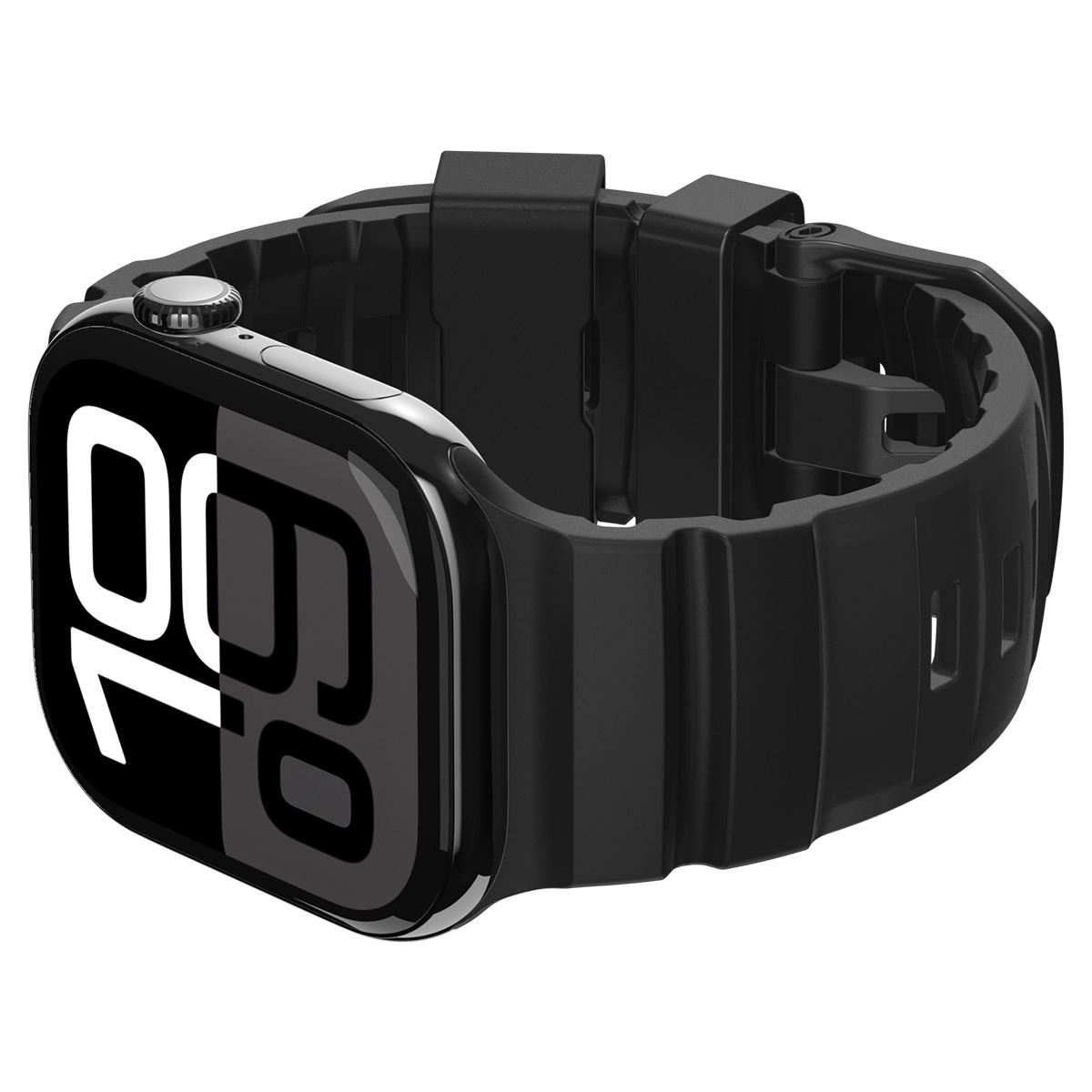 Spigen Silicone Band, black - Apple Watch 49mm/46mm/45mm/44mm (10)