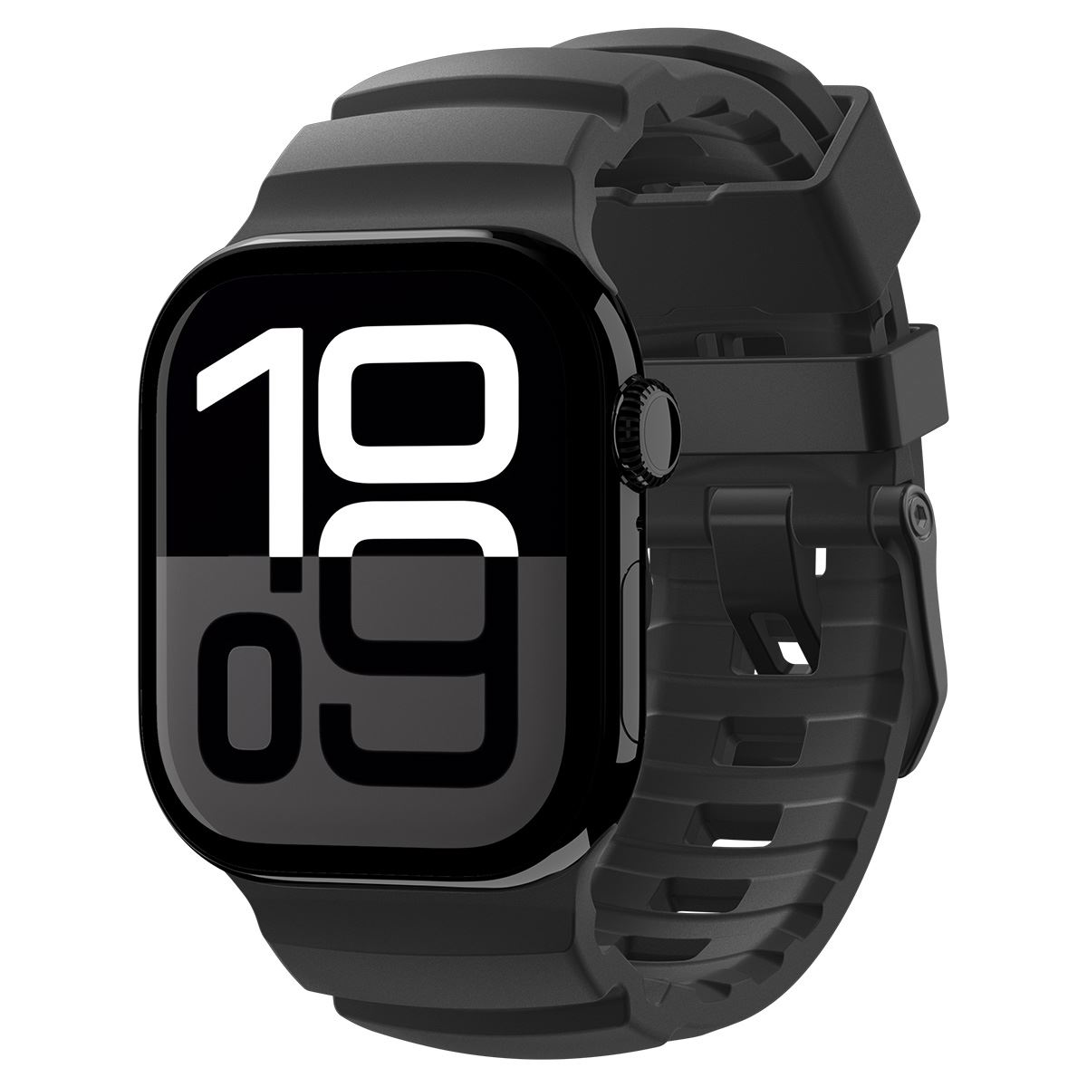 Spigen Silicone Band, black - Apple Watch 49mm/46mm/45mm/44mm