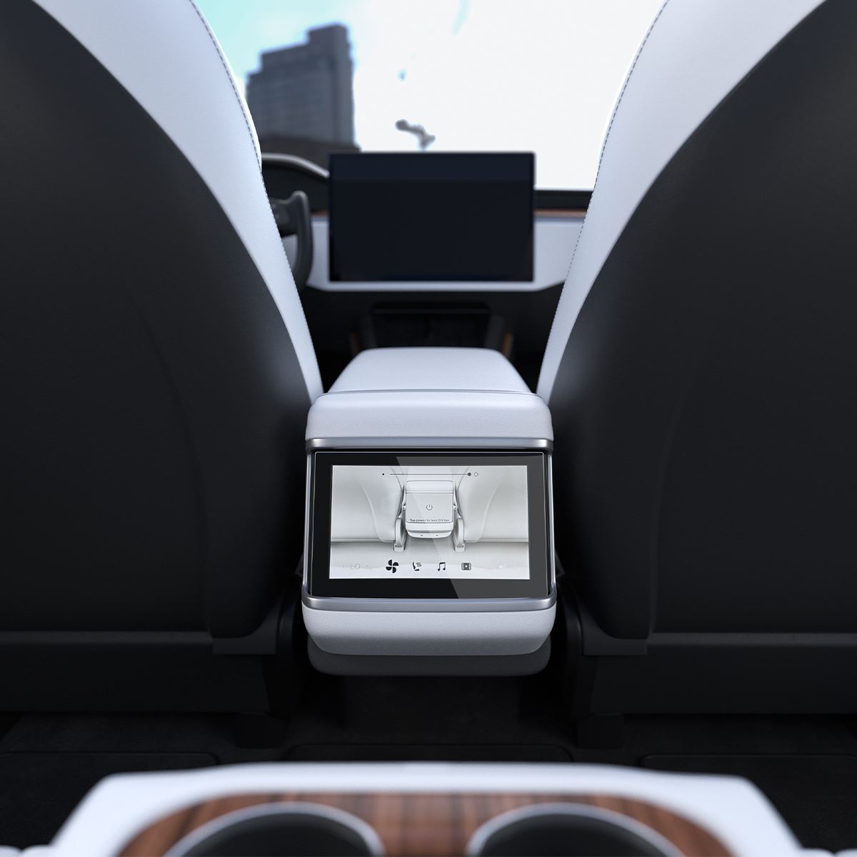 Spigen Tesla Glass.tR Slim Screen Protector, crystal clear - Model X(2022)/S(2021) 8" (13)
