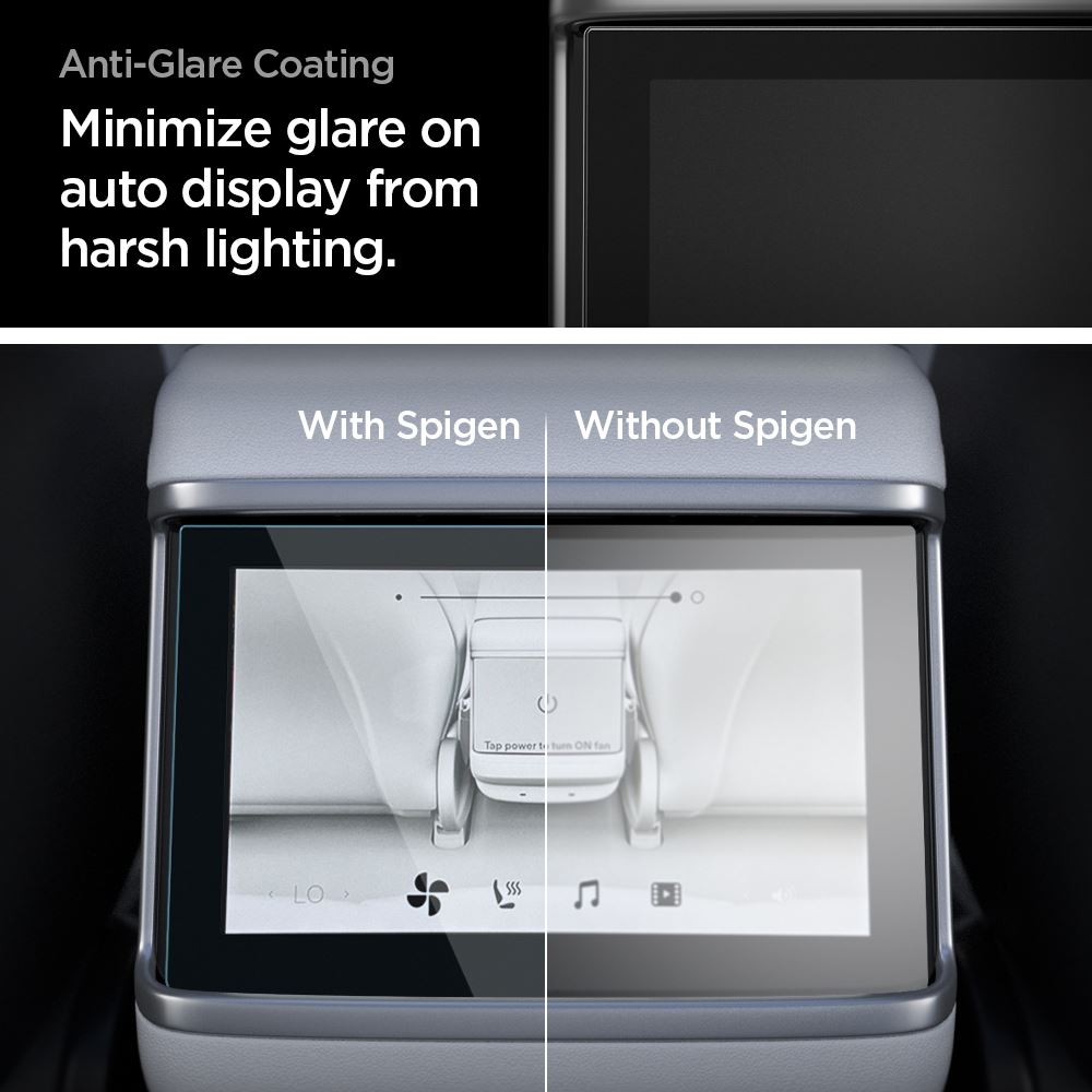 Spigen Tesla Glass.tR Slim Screen Protector, crystal clear - Model X(2022)/S(2021) 8" (6)