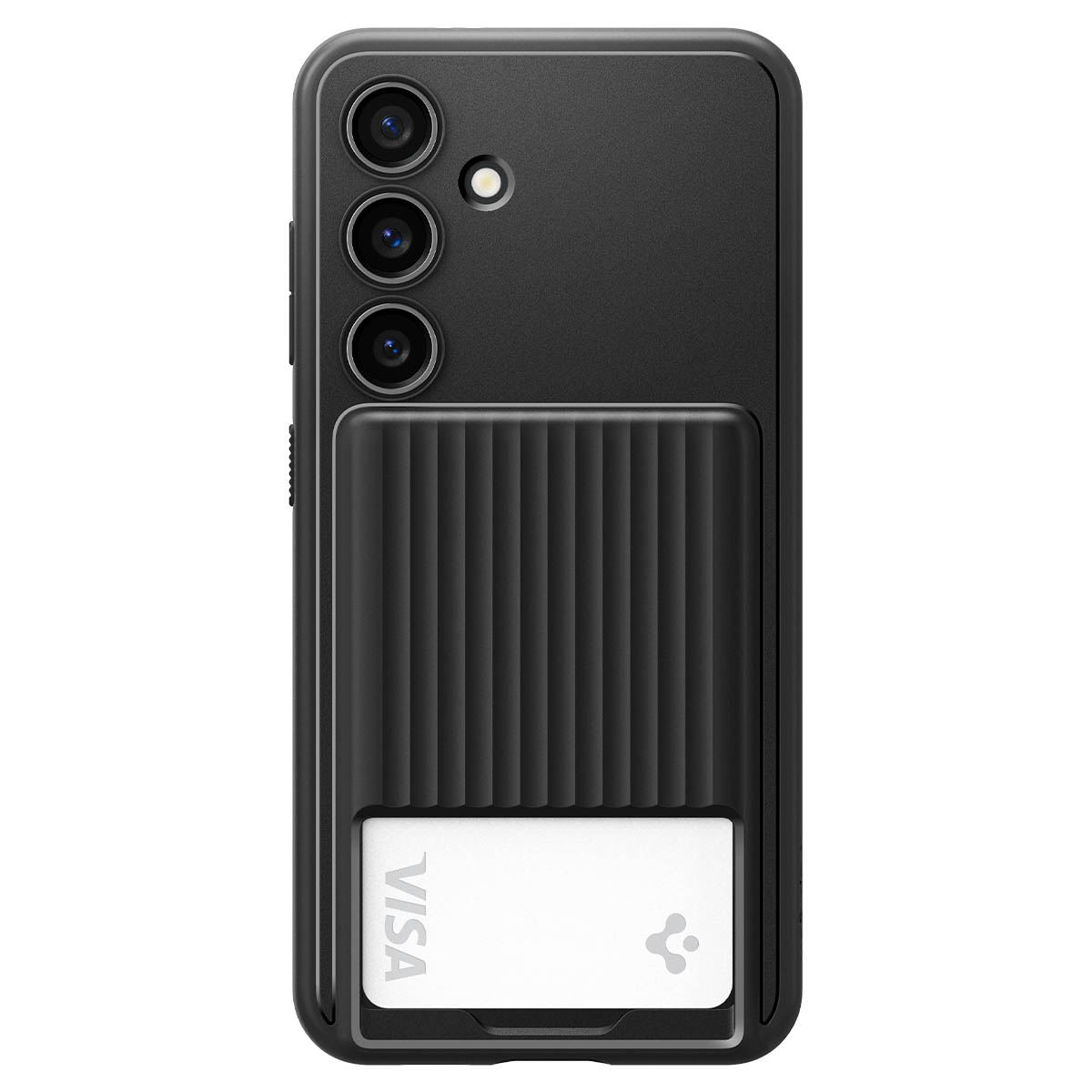 Spigen Liquid Slot, matte black - Samsung Galaxy S24+ (2)