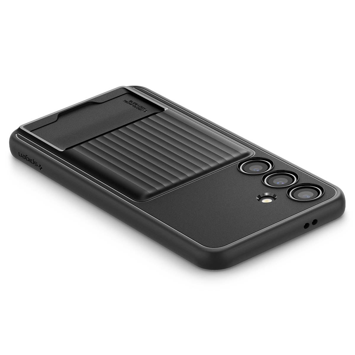 Spigen Liquid Slot, matte black - Samsung Galaxy S24+ (8)