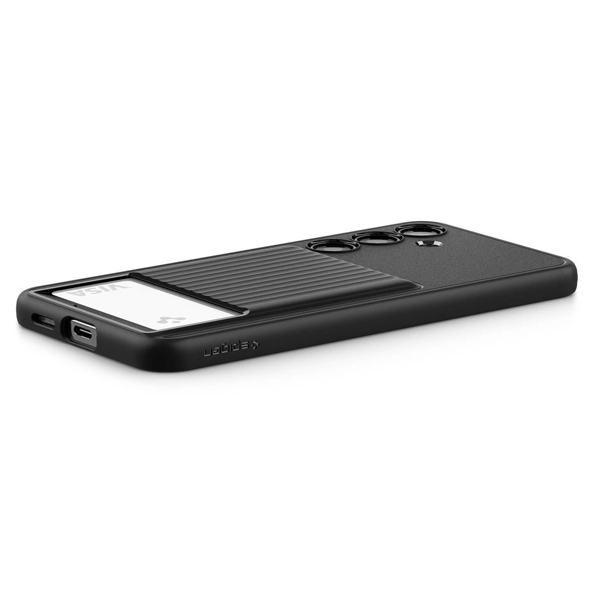 Spigen Liquid Slot, matte black - Samsung Galaxy S24+ (9)