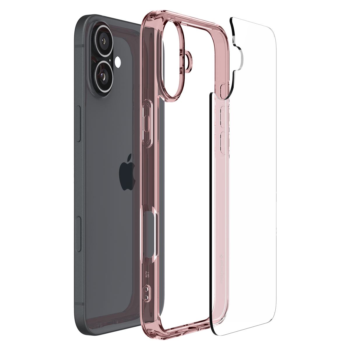 Spigen Ultra Hybrid, rose crystal - iPhone 16 (4)