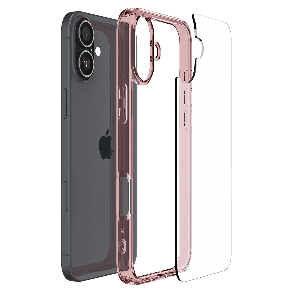 Spigen Ultra Hybrid, rose crystal - iPhone 16 (7)