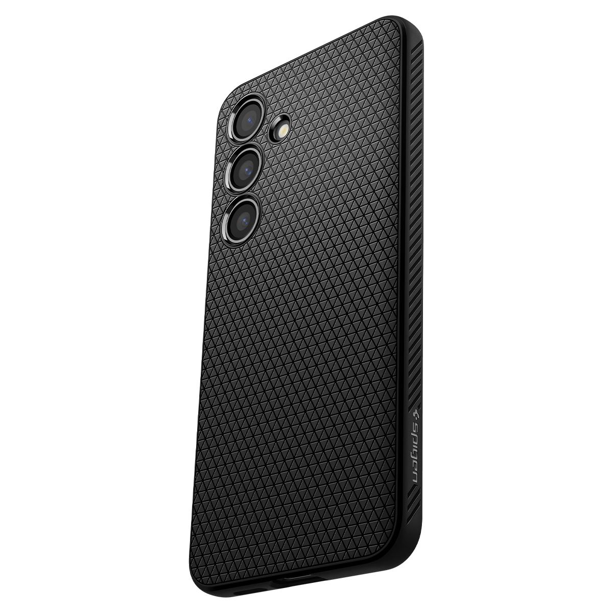 Spigen Liquid Air, matte black - Samsung Galaxy S24 (8)