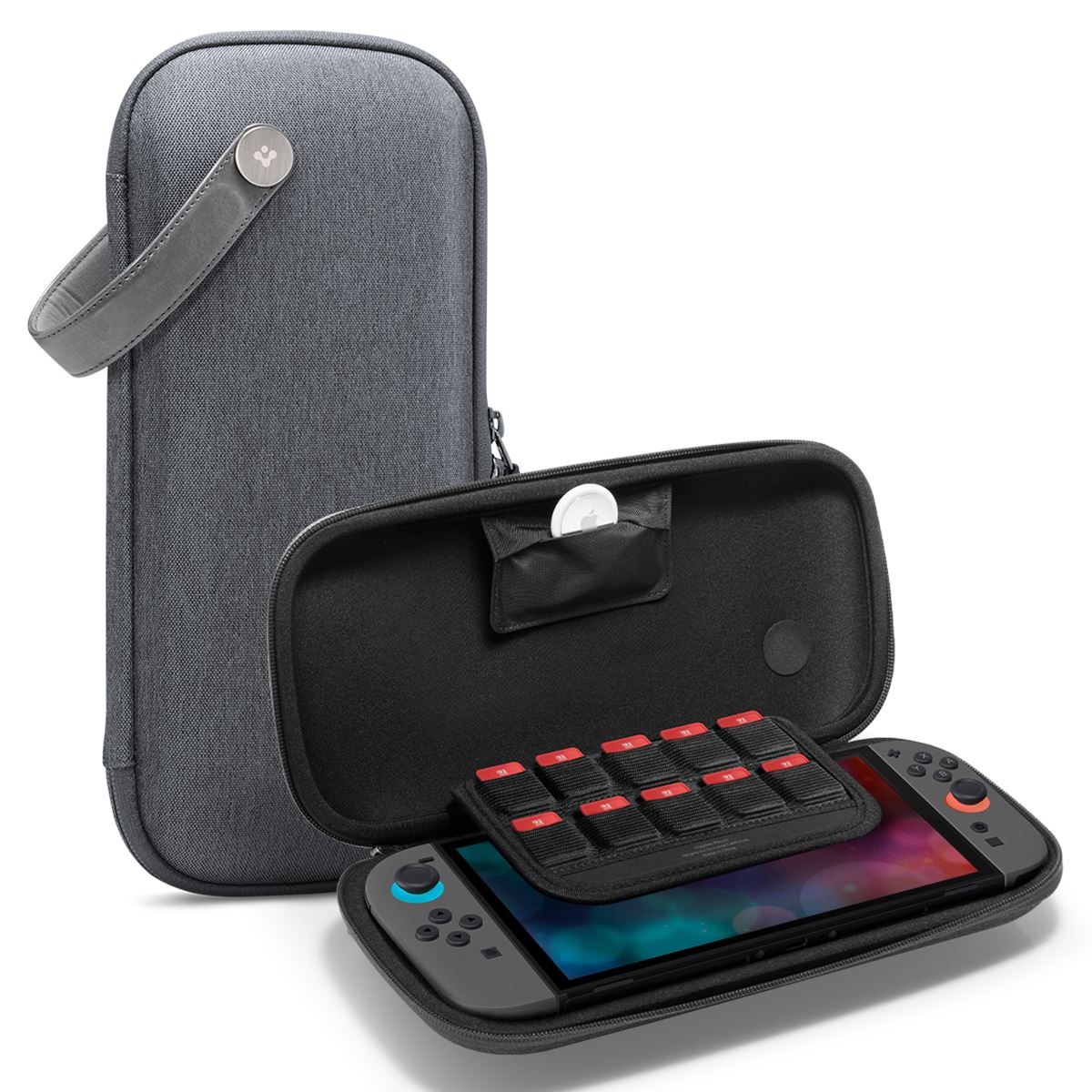 Spigen Klasden Pouch, charcoal gray - Nintendo Switch 2