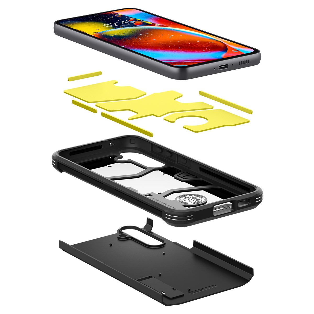 Spigen Tough Armor, black - Samsung Galaxy S23 FE (7)