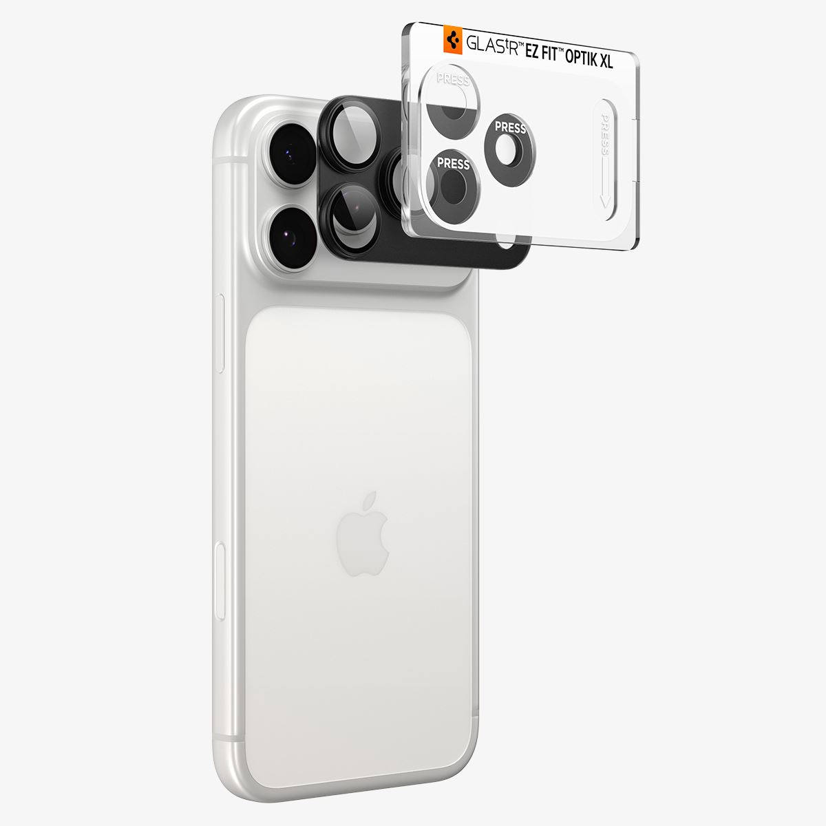 Spigen Glass tR EZ Fit Optik Pro XL 1 Pack, dark gray - iPhone 18 Pro Max (2)