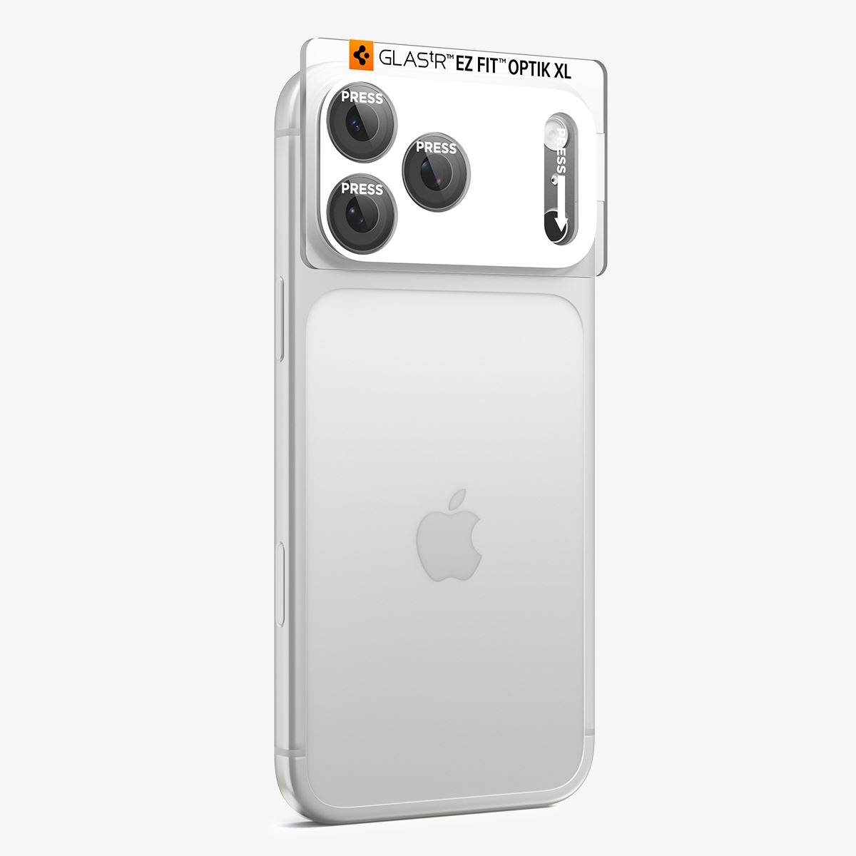 Spigen Glass tR EZ Fit Optik Pro XL 1 Pack, dark gray - iPhone 18 Pro Max (6)