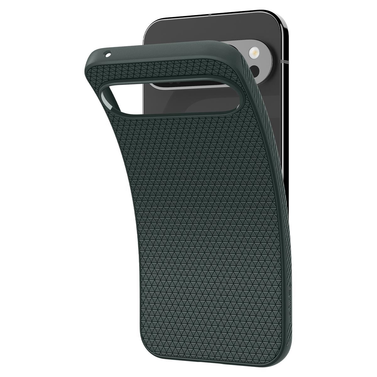 Spigen Liquid Air, abyss green - Google Pixel 9 Pro XL (7)