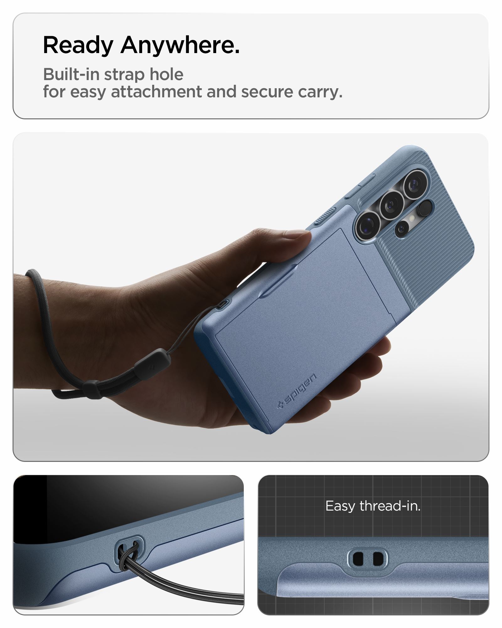 Spigen Slim Armor CS, light blue - Samsung Galaxy S26 Ultra (15)