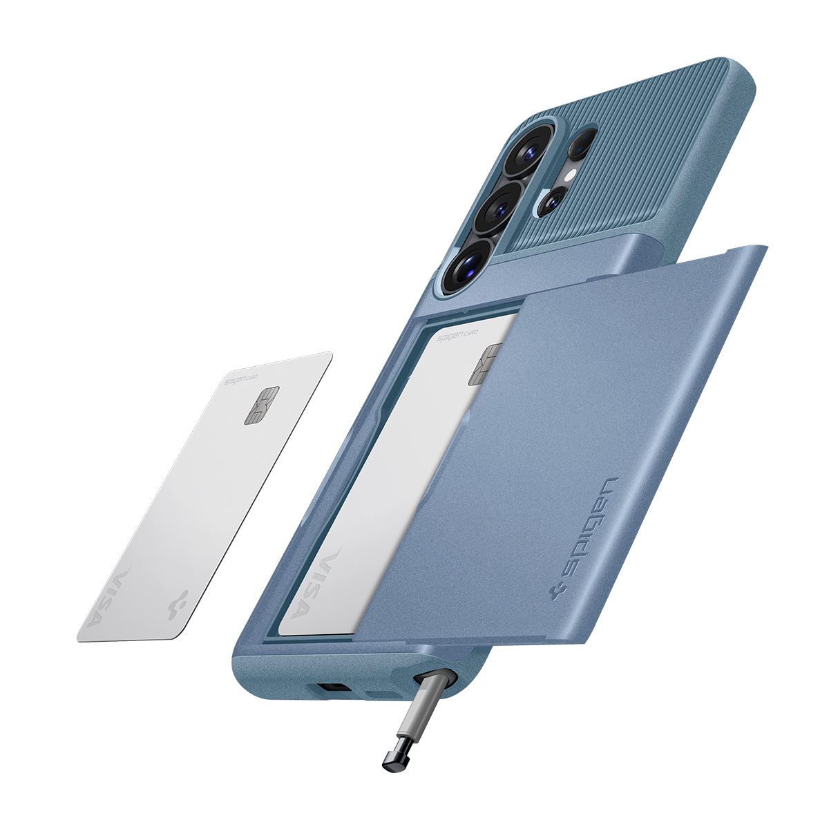 Spigen Slim Armor CS, light blue - Samsung Galaxy S26 Ultra (8)