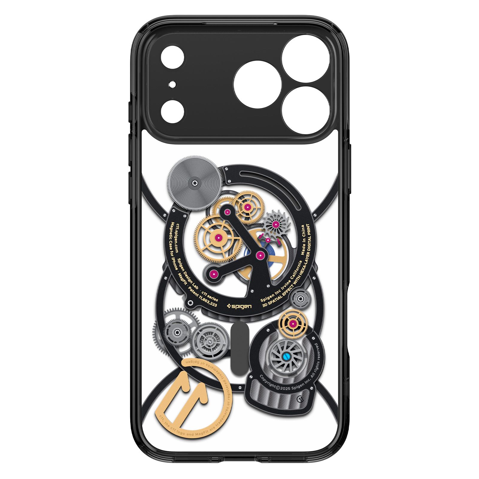 Spigen c11 Ultra Hybrid MagSafe, chronos - iPhone 17 Pro (4)