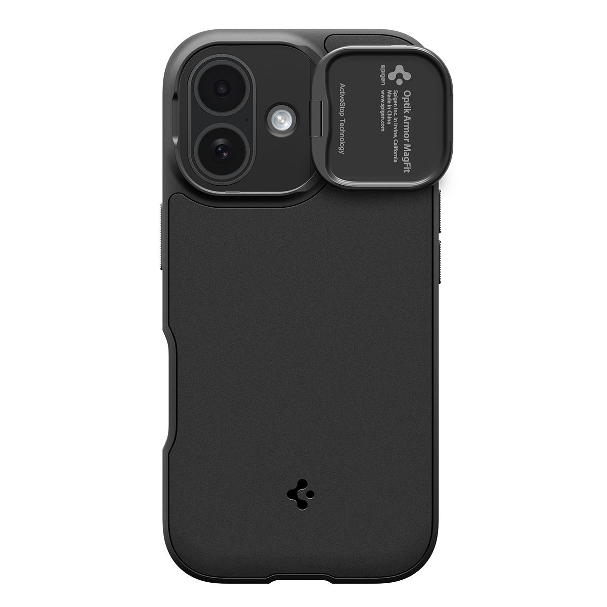 Spigen Optik Armor MagSafe, black - iPhone 17 (2)