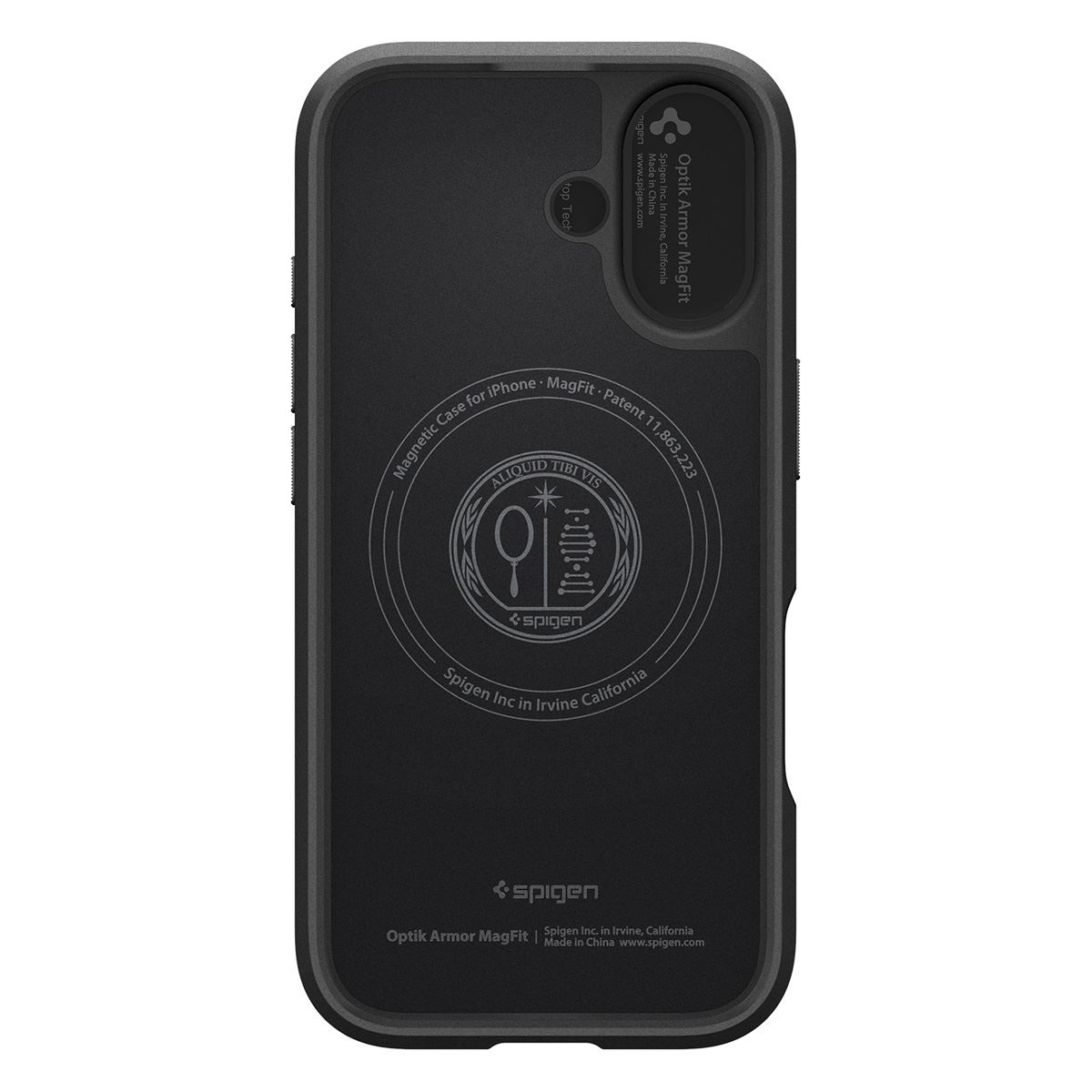 Spigen Optik Armor MagSafe, black - iPhone 17 (3)