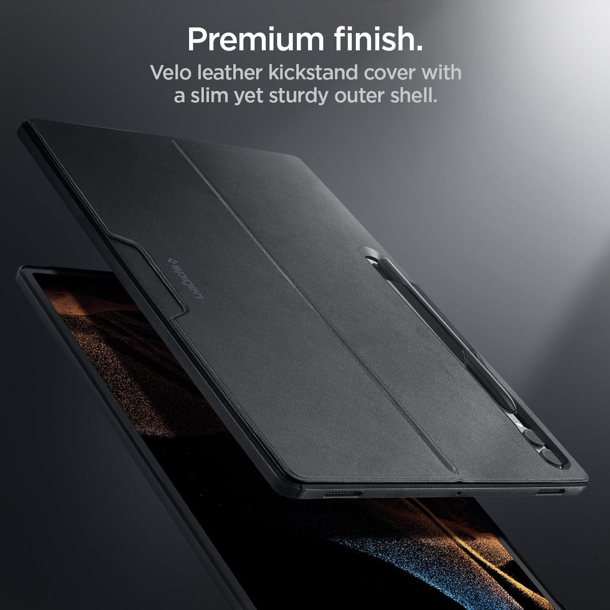 Spigen Thin Fit Pro, black - Samsung Galaxy Tab S10/S9/S8 Ultra (14)