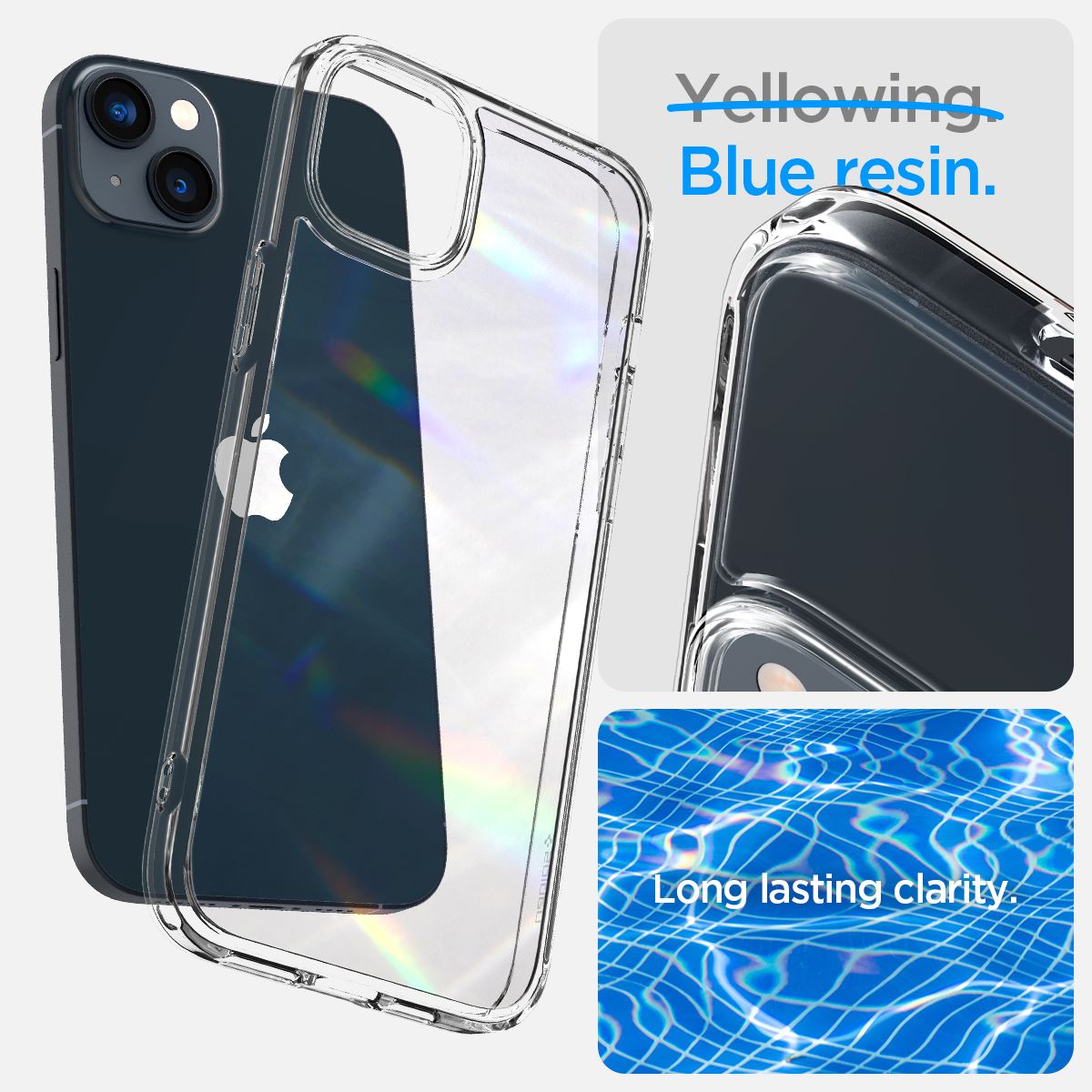 Spigen Crystal Hybrid, crystal clear - iPhone 14 Plus (10)