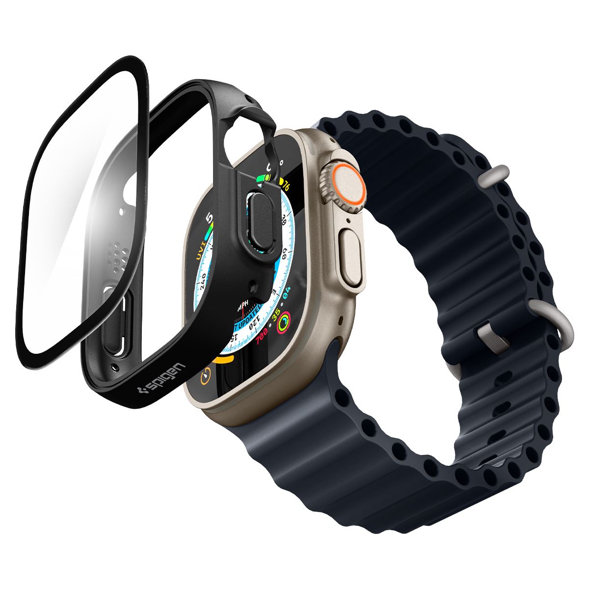 Spigen Thin Fit 360, black - Apple Watch Ultra 3/2/1 (12)