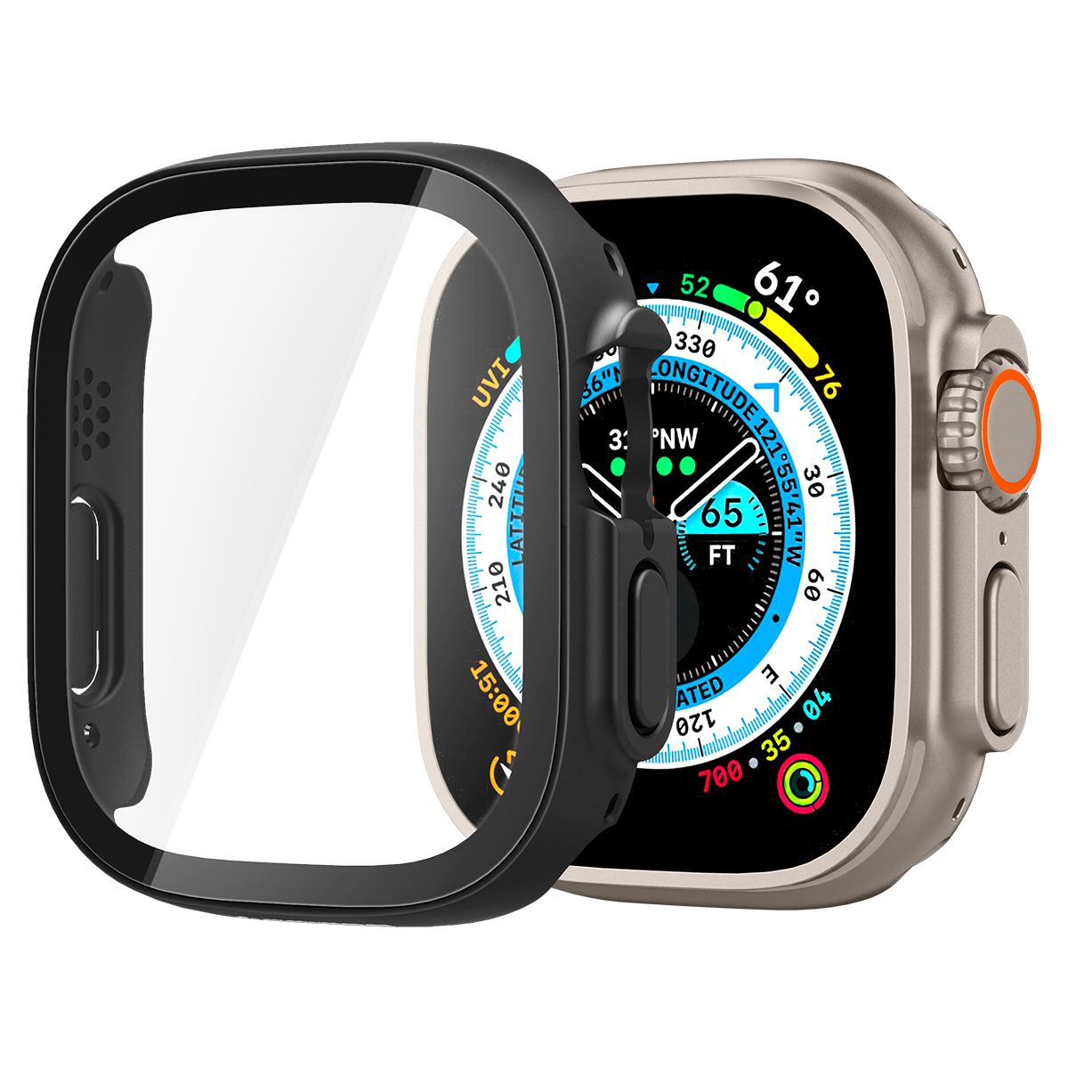 Spigen Thin Fit 360, black - Apple Watch Ultra 3/2/1