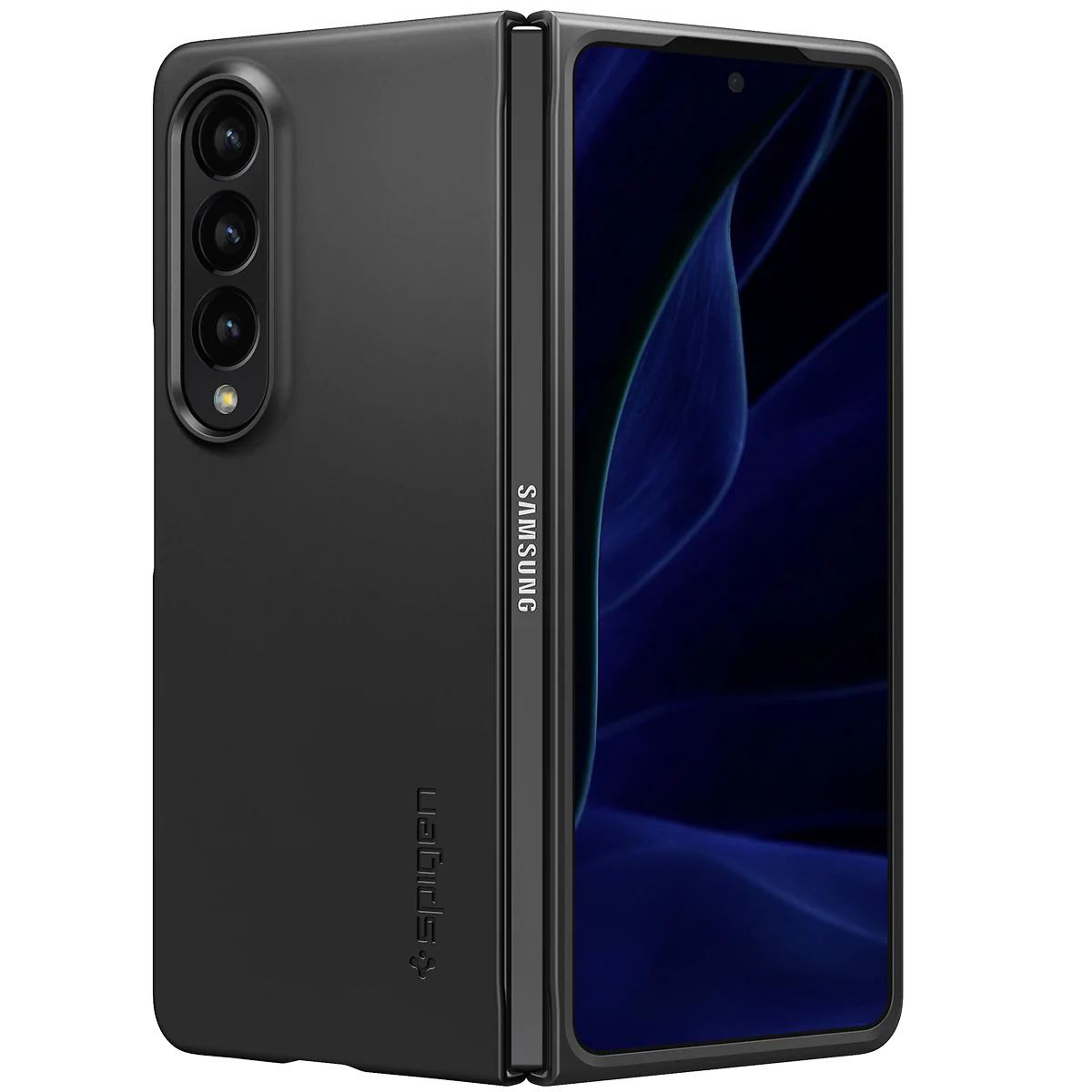 Spigen AirSkin, black - Samsung Galaxy Z Fold4 (2)