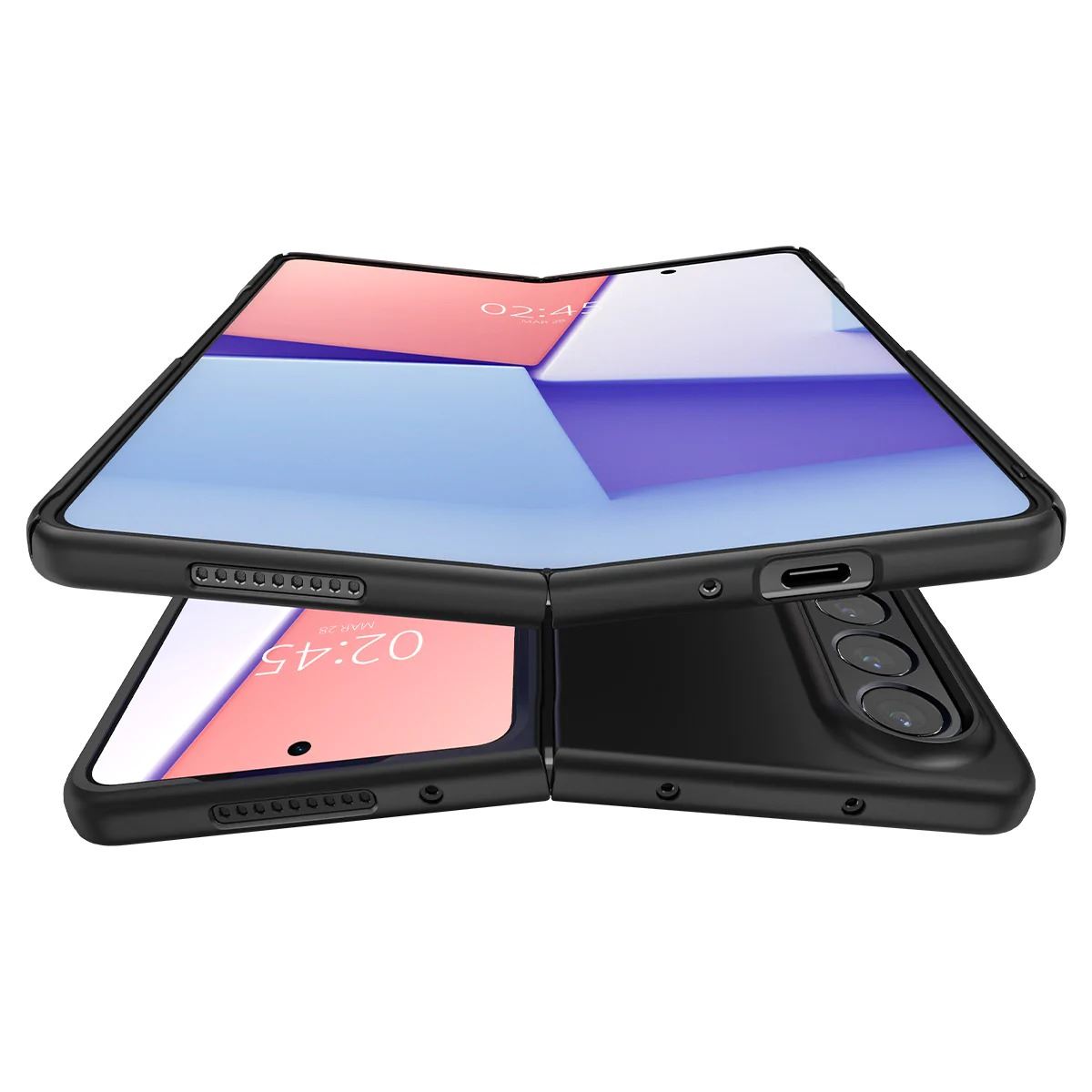 Spigen AirSkin, black - Samsung Galaxy Z Fold4 (3)
