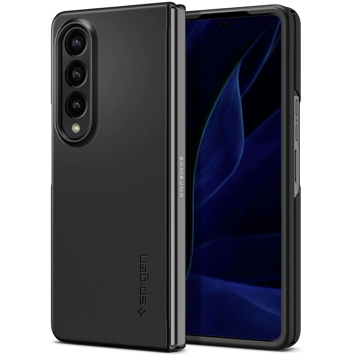 Spigen AirSkin, black - Samsung Galaxy Z Fold4