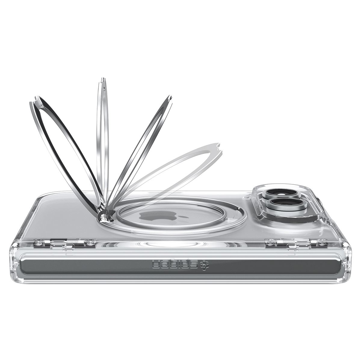 Spigen Ultra Hybrid Pro S MagSafe, clear white - iPhone Duo (11)