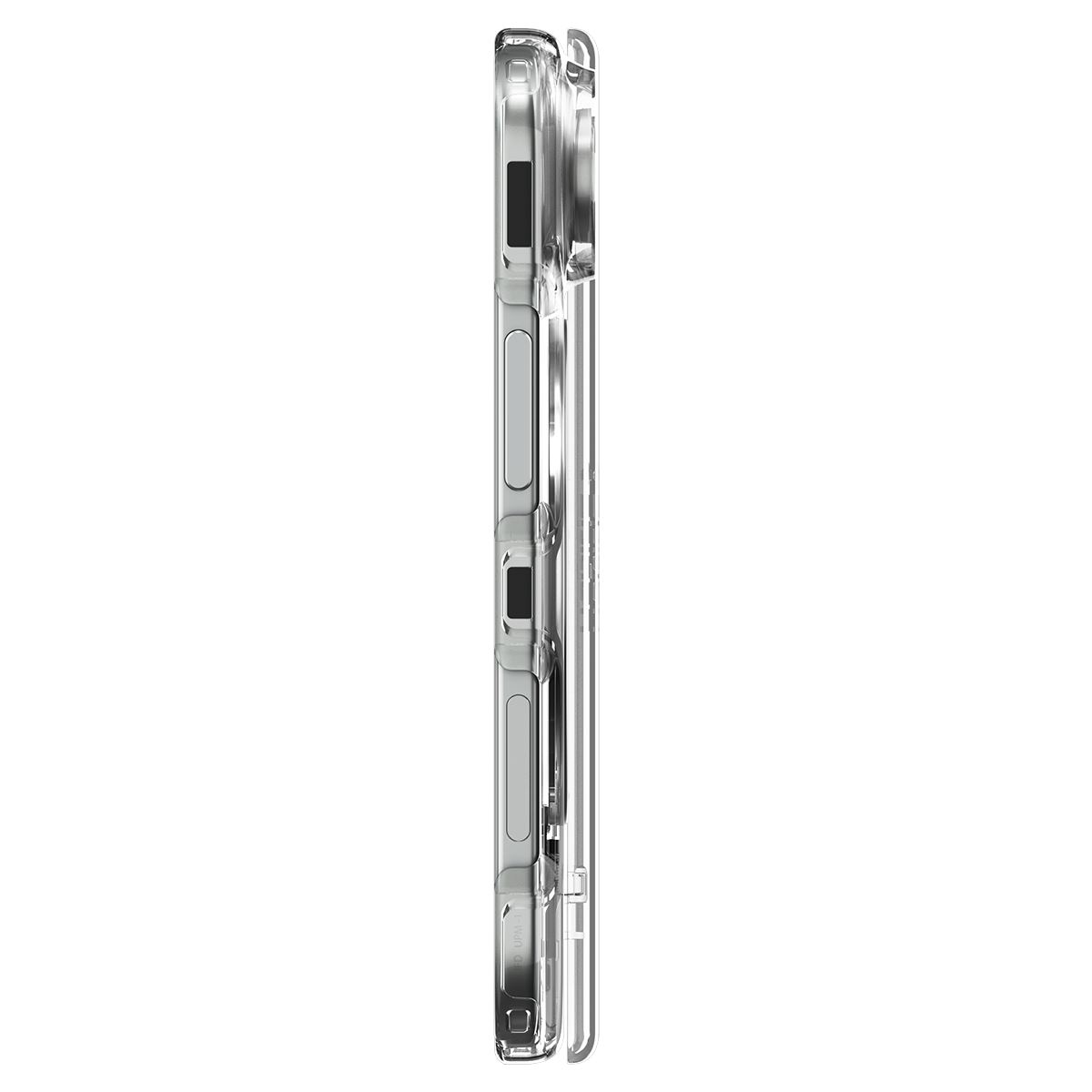 Spigen Ultra Hybrid Pro S MagSafe, clear white - iPhone Duo (5)