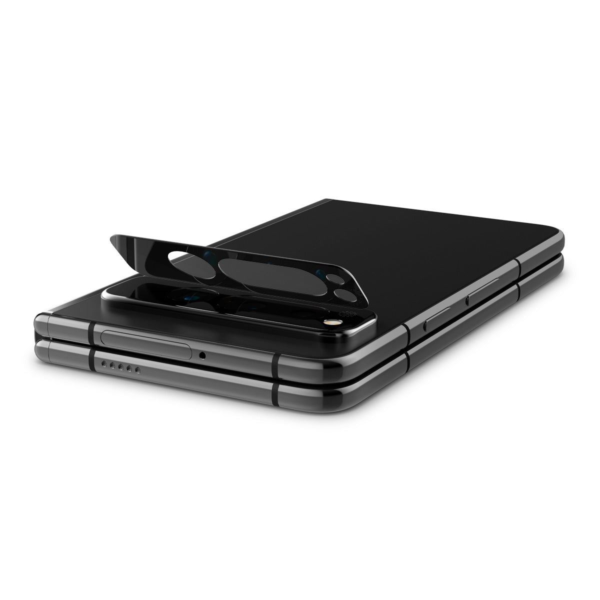 Spigen Glass EZ Fit Optik Pro 2 Pack, black - Google Pixel Fold (3)