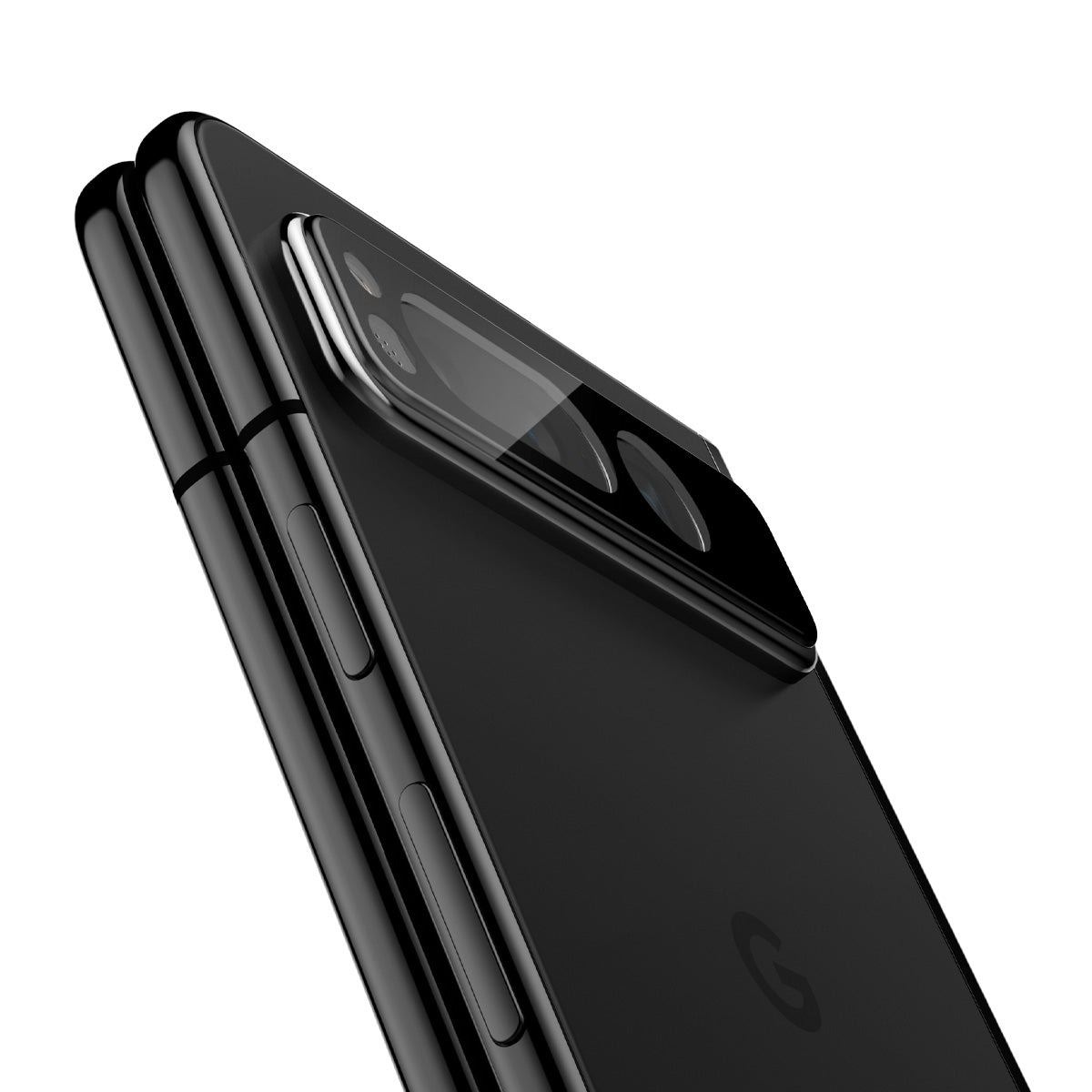 Spigen Glass EZ Fit Optik Pro 2 Pack, black - Google Pixel Fold (4)