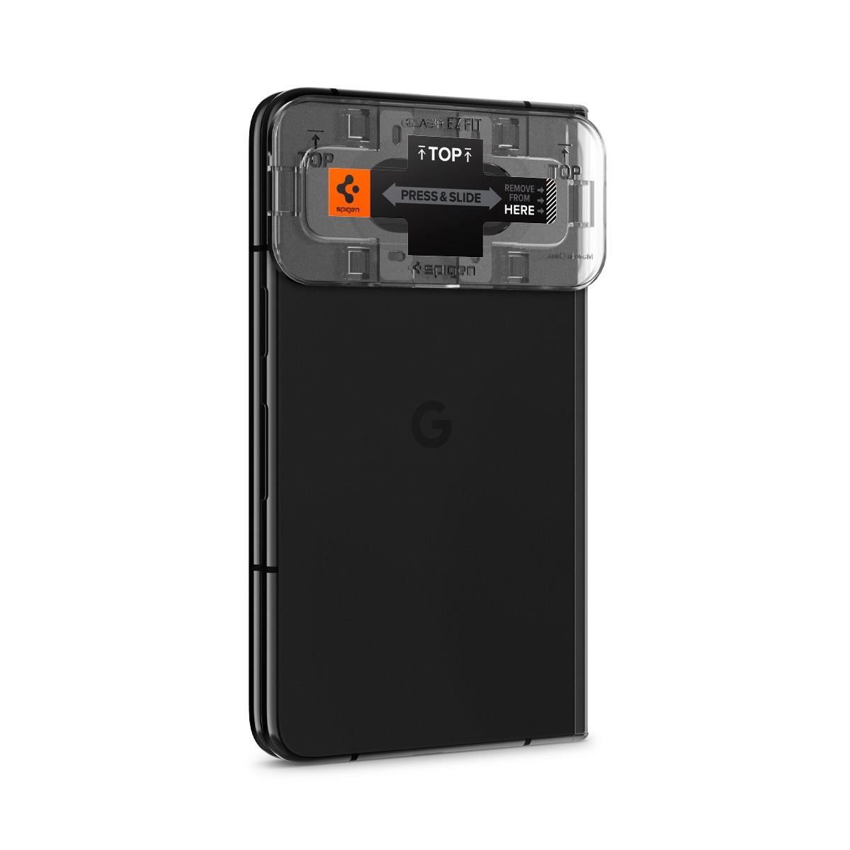 Spigen Glass EZ Fit Optik Pro 2 Pack, black - Google Pixel Fold (5)