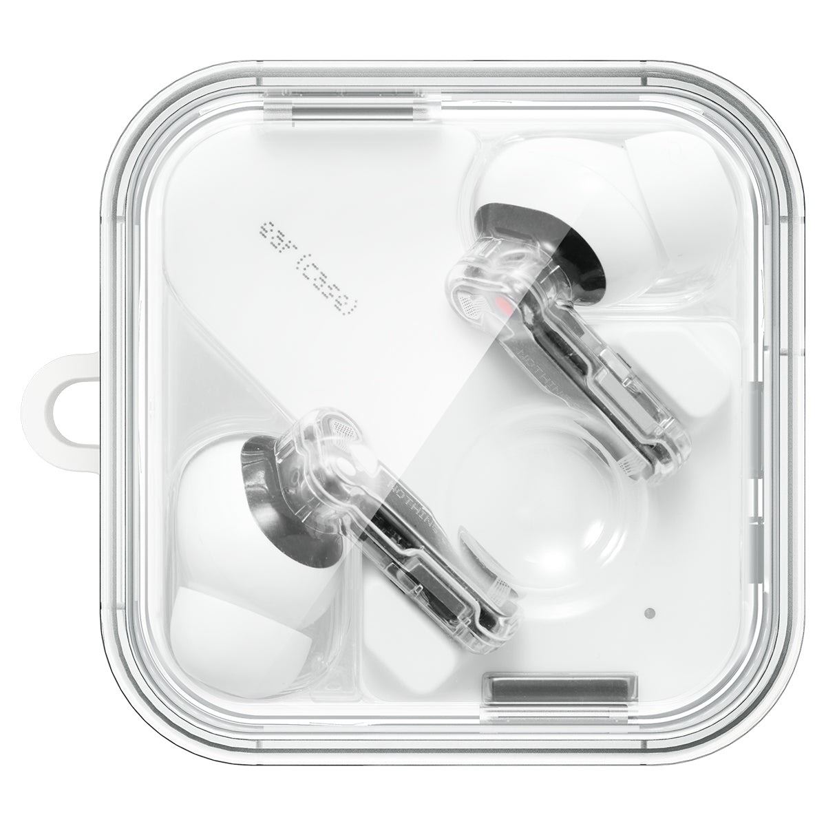 Spigen Ultra Hybrid, jet white - Nothing Ear (2) (10)