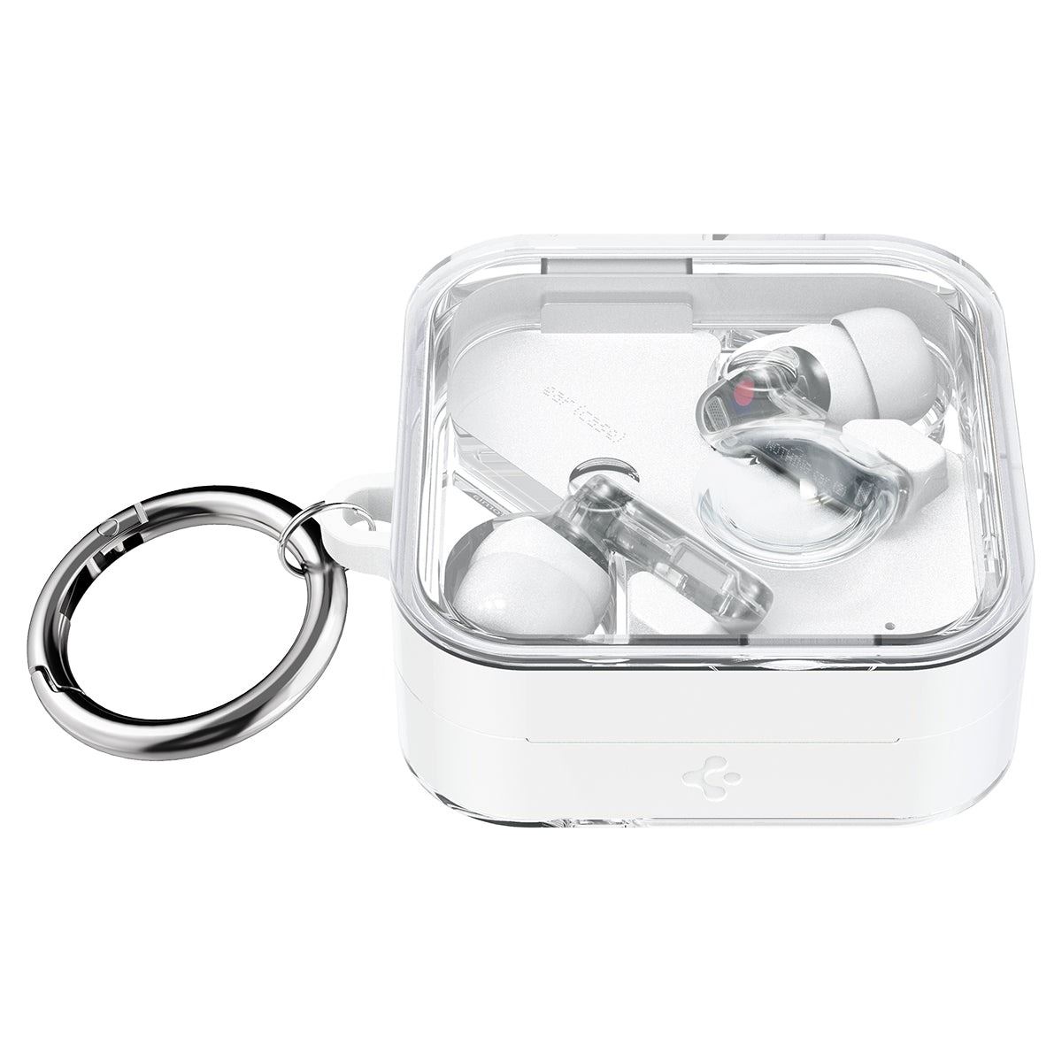 Spigen Ultra Hybrid, jet white - Nothing Ear (2) (3)