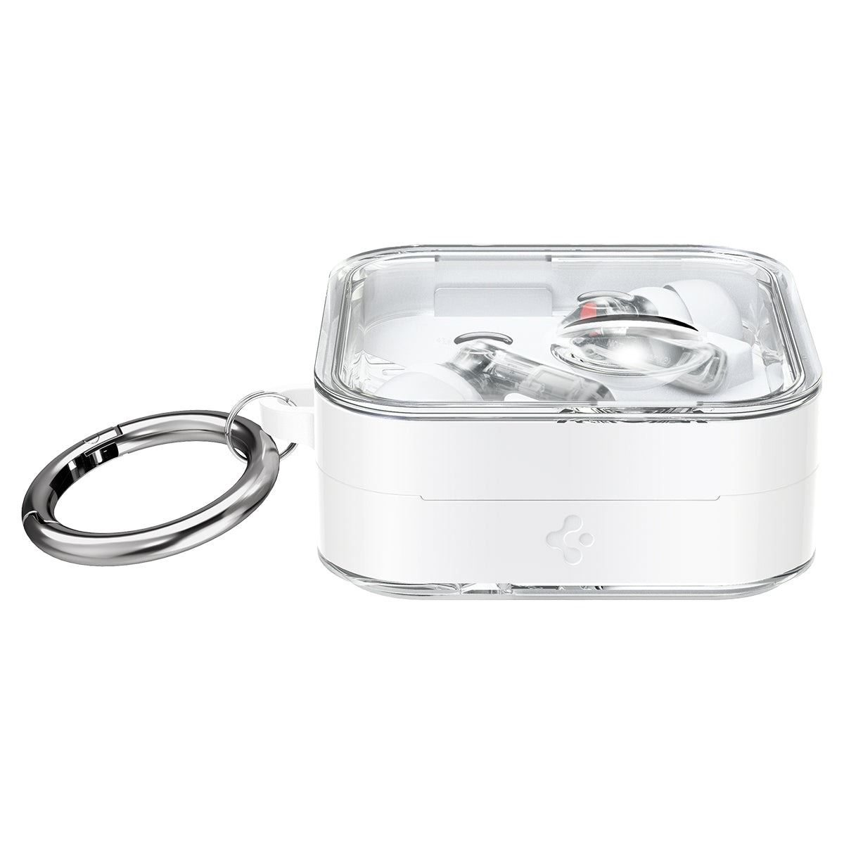 Spigen Ultra Hybrid, jet white - Nothing Ear (2) (7)
