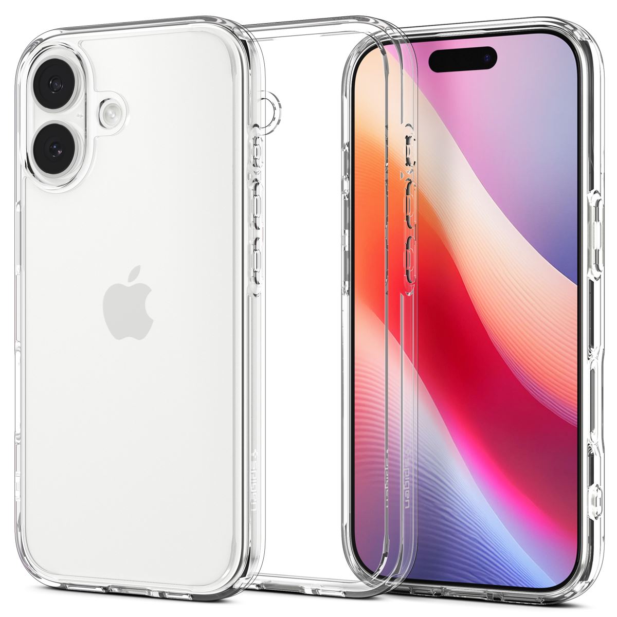 Spigen Ultra Hybrid, crystal clear - iPhone 17 (1)